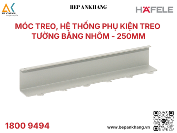 Móc treo, Hệ thống phụ kiện treo tường bằng nhôm - 85mm - 521.01.590